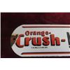 Image 2 : Orange Crush Heavy Porcelain Press/Sign 2 1/2'' x 16'', Lots of 