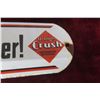 Image 5 : Orange Crush Heavy Porcelain Press/Sign 2 1/2'' x 16'', Lots of 