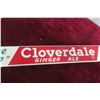 Image 2 : Cloverdale Gingerale Porcelain Door Bar 3'' x 30'' 