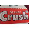Image 2 : Vintage Enjoy Orange Crush Hanging/Easel Back 9'' Diameter 