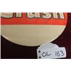Image 4 : Vintage Enjoy Orange Crush Hanging/Easel Back 9'' Diameter 