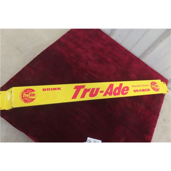Tru-ade Painted Metal Door Bar 1953   3'' x 33'' 