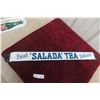 Image 1 : 1950s Salada Tea Fresh Delicious Porcelain Door Bar 3'' x 32'' 