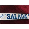 Image 2 : 1950s Salada Tea Fresh Delicious Porcelain Door Bar 3'' x 32'' 