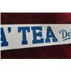 Image 4 : 1950s Salada Tea Fresh Delicious Porcelain Door Bar 3'' x 32'' 
