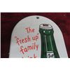 Image 2 : 7up 'You Like It, It Likes You' Porcelain Thermometer with Bulb 6'' x 