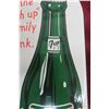 Image 4 : 7up 'You Like It, It Likes You' Porcelain Thermometer with Bulb 6'' x 