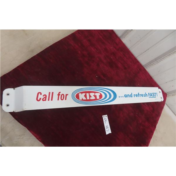 1961 Kist Call for and Refresh Fast Porcelain Door Bar 3'' x 32''