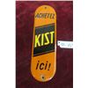 Image 1 : Kist Metal Painted Palm Press in French 1953  3 1/2'' x 11 1/2'' 