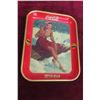 Image 1 : Coca Cola 1941 Skating Lady Metal Tray 