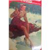Image 2 : Coca Cola 1941 Skating Lady Metal Tray 