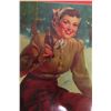 Image 3 : Coca Cola 1941 Skating Lady Metal Tray 