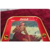 Image 7 : Coca Cola 1941 Skating Lady Metal Tray 