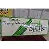 Image 1 : Sprite Metal Tin Sign with Bottle Graphics. Trademark Shows 