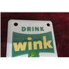 Image 2 : Drink Wink Door Palm Press Metal Embossed 3'' x 10'' 