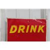 Image 2 : Red Rock Cola Metal Tin Embossed Vertical Sign 8'' x 32'' Dated