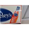Image 2 : Bireleys Metal Tin Embossed Sign 1960s 11 1/2'' x 29 1/2'' 