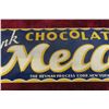Image 3 : Vintage Drink Mello Chocolate Metal Tin Embossed Sign 6 1/2'' x 