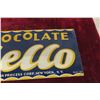 Image 4 : Vintage Drink Mello Chocolate Metal Tin Embossed Sign 6 1/2'' x 