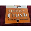 Image 4 : Orange Crush Door Palm Press Porcelain 3 1/2'' x 7 1/2''