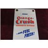 Image 4 : Orange Crush Porcelain Palm Press 3'' x 10 1/2'' , Vintage? 