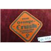 Image 1 : Orange Crush Cast Sign 6'' x 6'' Vintage? 