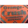 Image 3 : Orange Crush Cast Sign 6'' x 6'' Vintage? 