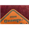 Image 4 : Orange Crush Cast Sign 6'' x 6'' Vintage? 