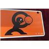 Image 2 : Orange Crush Metal Sign Marked 77 , 3'' x 15 1/2'' Vintage? 