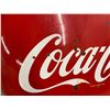 Image 2 : 1954 Coca Cola Porcelain Button Sign 48"