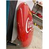 Image 5 : 1954 Coca Cola Porcelain Button Sign 48"