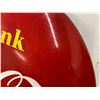 Image 6 : 1954 Coca Cola Porcelain Button Sign 48"