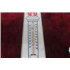 Image 3 : Vintage Standard Metal Thermometer w/ Bulb, Very Clean, Measuring 3 1/4" x 11 1/4"