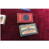 Image 10 : Eight Vintage Matches Service Station Advertising w/ Glass Display Case