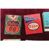 Image 3 : Eight Vintage Matches Service Station Advertising w/ Glass Display Case