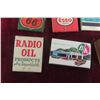 Image 5 : Eight Vintage Matches Service Station Advertising w/ Glass Display Case