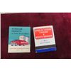 Image 9 : Eight Vintage Matches Service Station Advertising w/ Glass Display Case