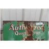 Image 2 : Vintage Imperial Marvelube Porcelain One Panel of Oil Rack Sign, Measuring 20 1/2" x 23"