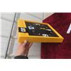 Image 4 : CAT Plastic Battery Clock, Measuring 13" x 16 1/2"