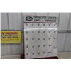 Image 1 : Gates Thermostat Gaskets Metal Rack Display, Measuring 24" x 30"