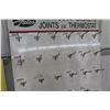 Image 3 : Gates Thermostat Gaskets Metal Rack Display, Measuring 24" x 30"