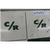 Image 3 : C/R Oil Seals Metal Wall-Mount Cabinet, Measuring 19" x 13" x 5"