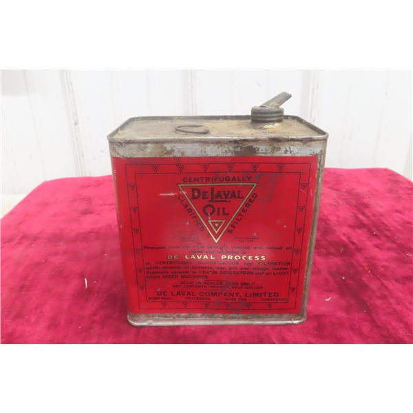 De Laval Half-Gallon Oil Can
