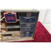 Image 2 : Metal IRC Cabinet With Product, Measuring 8" x 14" x 4"