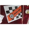 Image 3 : Two Moto-Ski Race Lane Flags and Two Snowmobile Cups