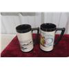 Image 5 : Two Moto-Ski Race Lane Flags and Two Snowmobile Cups