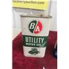 Image 3 : Two 1 Quart Oil Cans - BA Utility Motor Oil and Irving Oil and Gas Chain Saw/Outboard Motor
