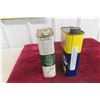 Image 4 : Two 1 Quart Oil Cans - BA Utility Motor Oil and Irving Oil and Gas Chain Saw/Outboard Motor