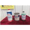 Image 1 : Oil Cans - Enco Outboard Motor Oil, Exxon Turbo Oil 274. Sovasuds Car Wash Soap w/ Product
