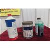 Image 5 : Oil Cans - Enco Outboard Motor Oil, Exxon Turbo Oil 274. Sovasuds Car Wash Soap w/ Product